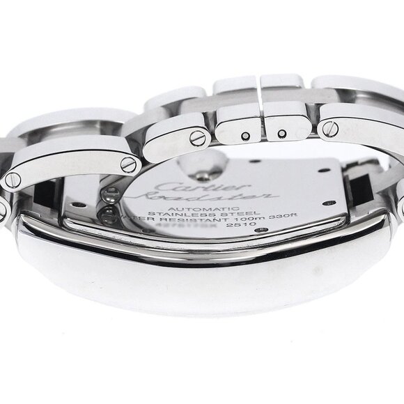 CARTIER Roadster LM W62025V3 Date Silver Dial Automatic Men's Watch_894855 - Picture 4 of 6